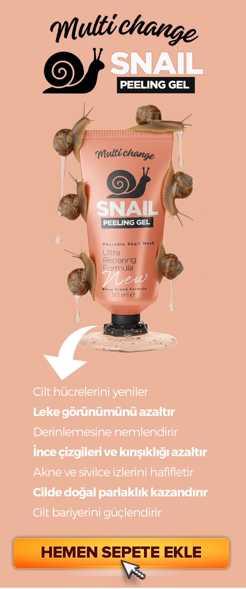 Salyangoz Özlü Jel Kullananlar